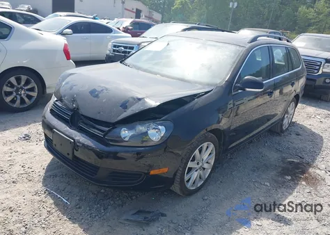 2013 Volkswagen Jetta Sportwagen 2.0L Tdi from USA, damaged, VIN 3VWPL7AJ0DM694596